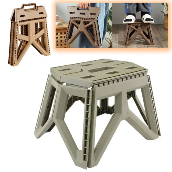 ⁦Tabouret Pliable et Portable PM – Idéal pour le Camping, les Sorties et les Activités en Plein Air كرسي قابل للطي والخروج – حجم صغير، مثالي للتخييم والنزهات⁩ - الصورة ⁦2⁩