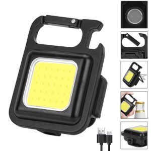 Mini Lampe de Poche LED COB – Ultra Compacte et Rechargeable 400LM