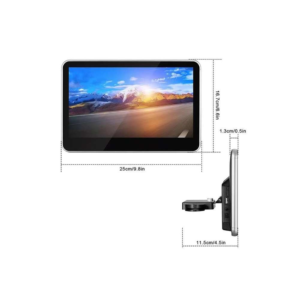 Écran Appuie-Tête HD 1080P avec Bluetooth et FM - الصورة 8