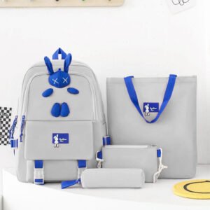 pack Sac à Dos Kawaii Imperméable 45 cm – Grande Capacité et Multi-Poches