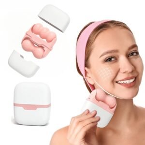 Rouleau Glace Visage 2 en 1 – Massage Effet Froid Sans Aiguilles