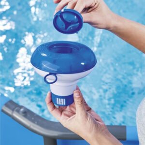 Distributeur Flottant de Chlore/Brome pour Piscine – موزع أقراص تعقيم عائم للمسبح