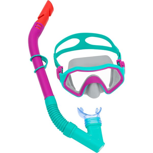 ⁦Masque et Tuba Bestway Crusader pour Enfants 7+ – طقم غوص للأطفال من سن 7 سنوات فما فوق⁩ - الصورة ⁦2⁩