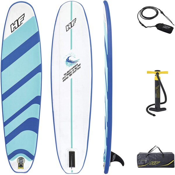 Planche de Surf Gonflable Hydro-Force 188 x 99 x 22 cm avec Pompe Bestway 65336 – لوح ركوب الأمواج قابل للنفخ