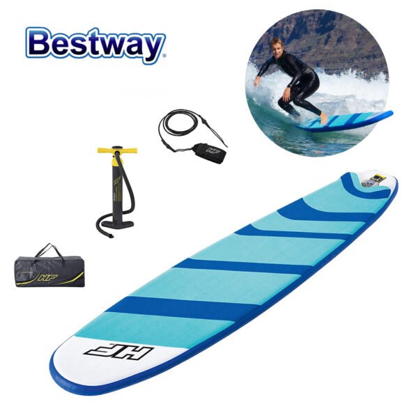 ⁦Planche de Surf Gonflable Hydro-Force 188 x 99 x 22 cm avec Pompe Bestway 65336 – لوح ركوب الأمواج قابل للنفخ⁩ - الصورة ⁦7⁩