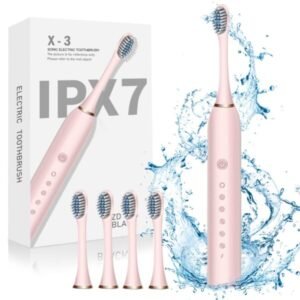 Brosse à Dents Électrique Sonique USB – Nettoyage Puissant et Longue Autonomie