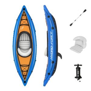 Kayak Gonflable 1 Place Hydro-Force Cove Champion 275 x 81 cm Bestway 65115 – قارب كاياك قابل للنفخ لشخص واحد