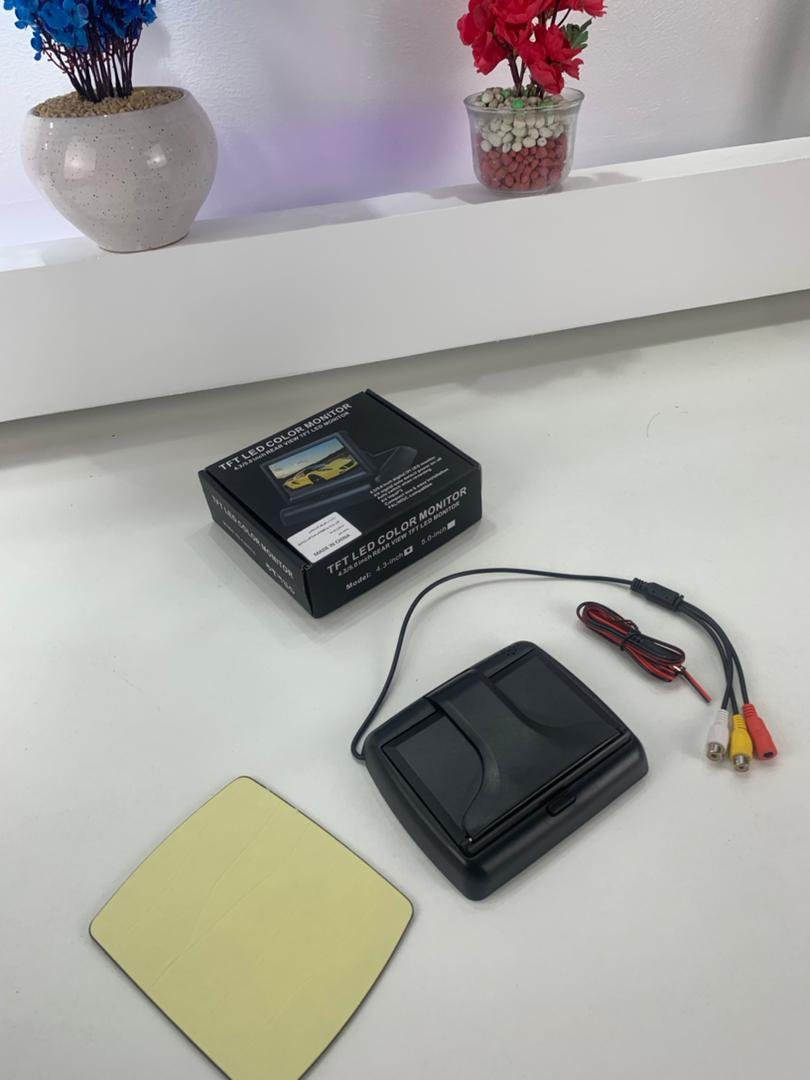 Moniteur Voiture LCD 4,3” Pliable et Universel - الصورة 3