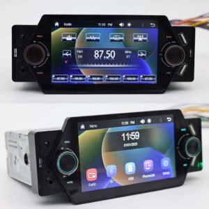 Autoradio MP5 Bluetooth 6.9" Tactile – USB/SD/FM/Caméra Arrière