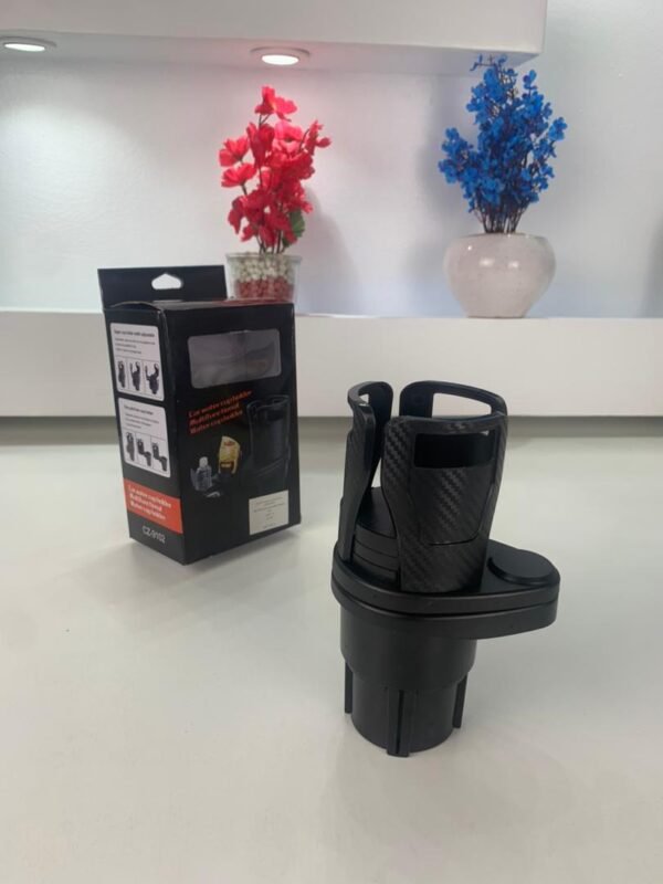 ⁦Porte-Gobelet Double Rotatif pour Voiture – Dream Hub CupStation⁩ - الصورة ⁦5⁩
