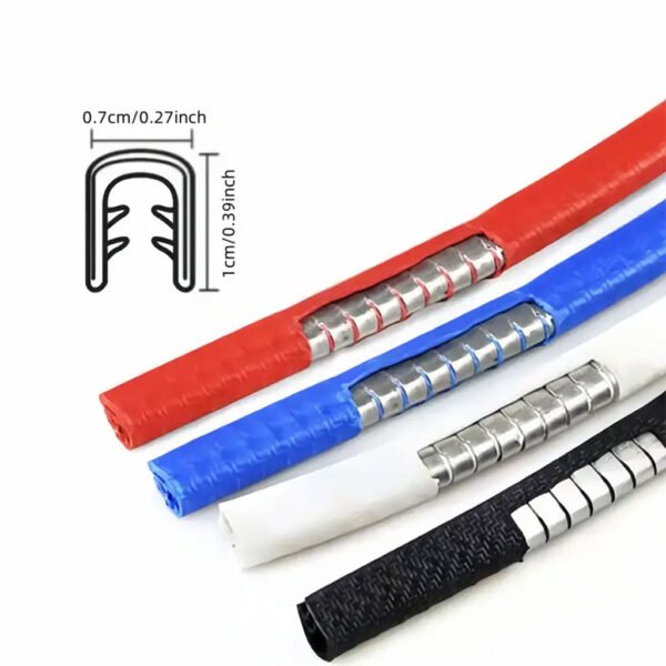 ⁦Bande de Protection Universelle pour Portière de Voiture – 10M PVC Renforcé⁩ - الصورة ⁦9⁩