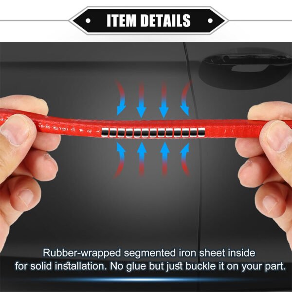 ⁦Bande de Protection Universelle pour Portière de Voiture – 10M PVC Renforcé⁩ - الصورة ⁦6⁩