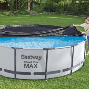 Grande Bâche de Piscine Ronde Ø370 cm Bestway 58037 – غطاء مسبح دائري كبير