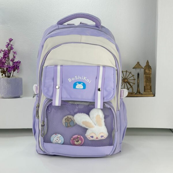⁦Sac à Dos Kawaii Enfant – Personnalisable, Léger et Confortable⁩ - الصورة ⁦5⁩
