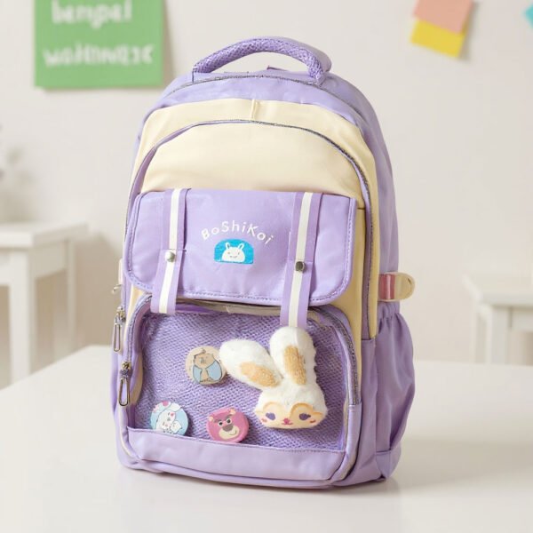 Sac à Dos Kawaii Enfant – Personnalisable, Léger et Confortable