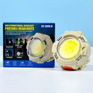 Lampe frontale LED Rechargeable pour Camping CY2026C – مصباح رأس قابل للشحن