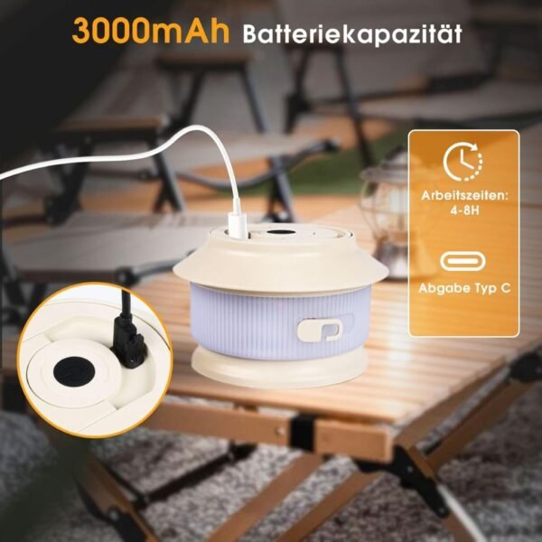 Guirlande LED  Rechargeable 20M – Étanche et Portable سلسلة أضواء قابلة لإعادة الشحن بطول 20 متر – مقاومة للماء وقابلة للنقل