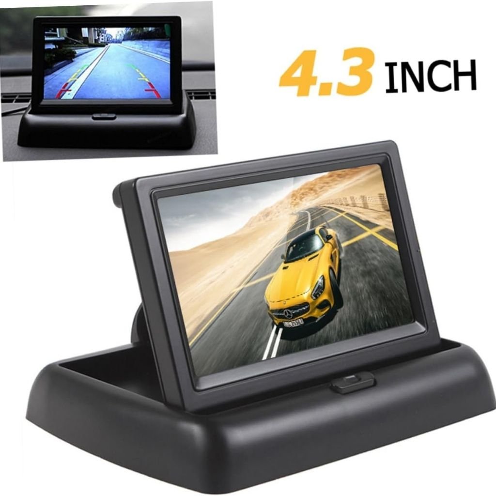 Moniteur Voiture LCD 4,3” Pliable et Universel - الصورة 7