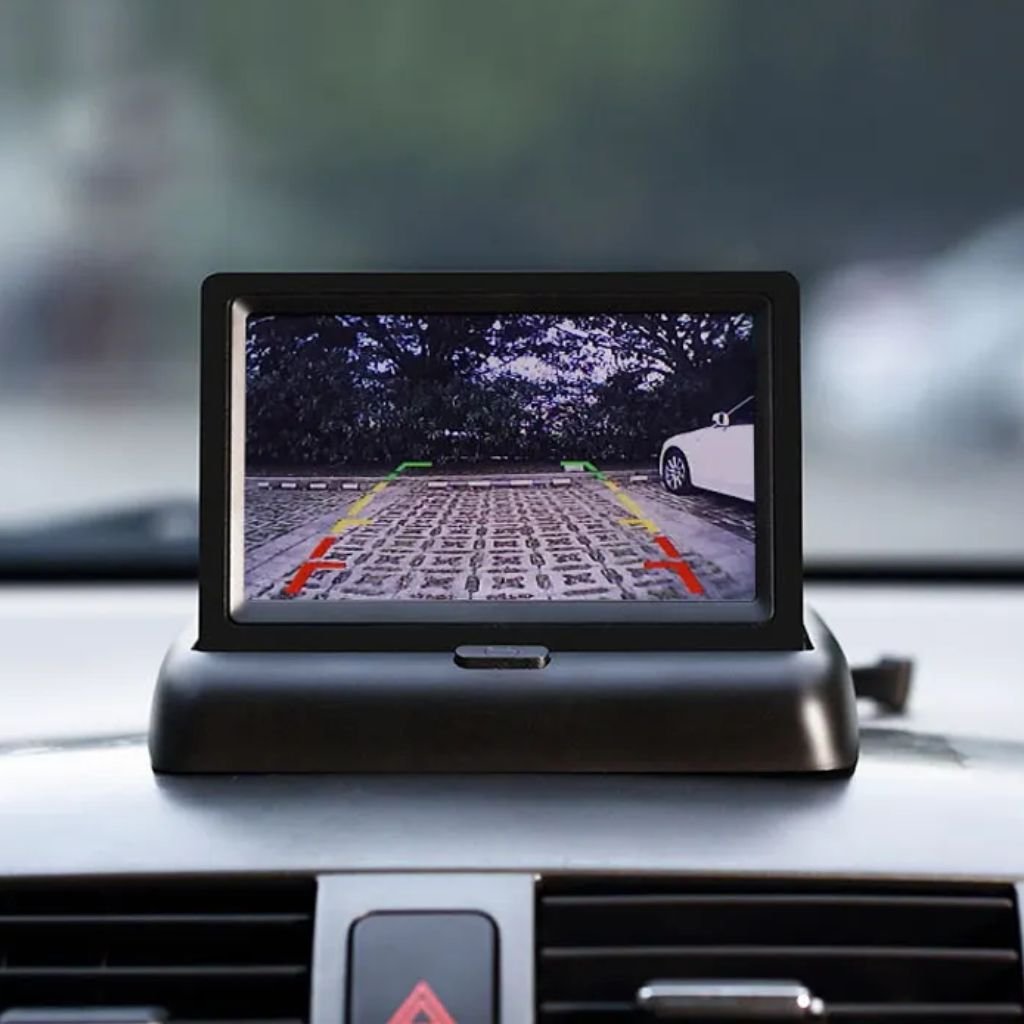 Moniteur Voiture LCD 4,3” Pliable et Universel - الصورة 2