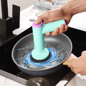 Brosse de Nettoyage Électrique Sans Fil – Rechargeable et Multifonction