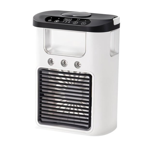 ⁦Mini Refroidisseur d’Air 3-en-1 avec USB, Humidificateur et Veilleuse LED⁩ - الصورة ⁦5⁩
