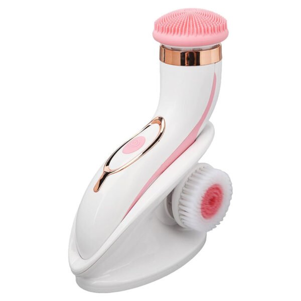 ⁦Brosse Nettoyante Visage Électrique à Micro-Vibrations Étanche – فرشاة تنظيف الوجه⁩ - الصورة ⁦8⁩