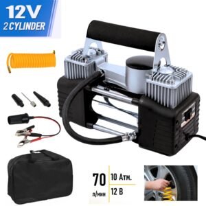 Compresseur Portable Haute Pression – Voiture, SUV, Moto & Plus