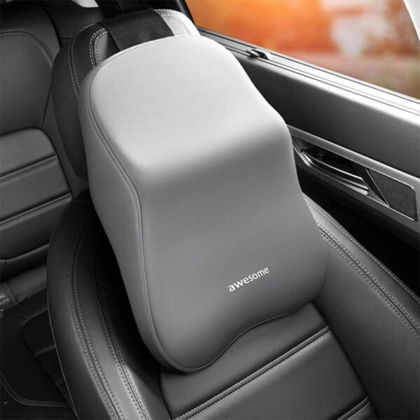⁦Appui-tête Voiture Confort Mousse Mémoire – Universel et Lavable⁩ - الصورة ⁦8⁩