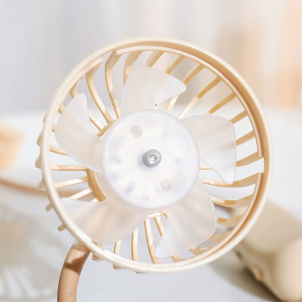⁦Ventilateur Tour de Cou Portable – Réglable 360° et Mains Libres⁩ - الصورة ⁦5⁩