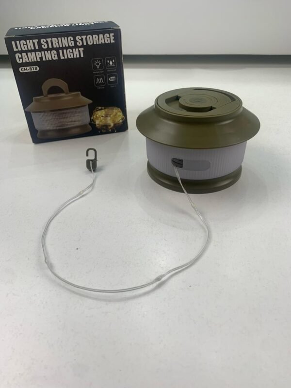 ⁦Guirlande lumineuse de camping 20 m avec enrouleur rapide سلك إضاءة للتخييم بطول 20 متر مع بكرة تخزين سريعة⁩ - الصورة ⁦5⁩