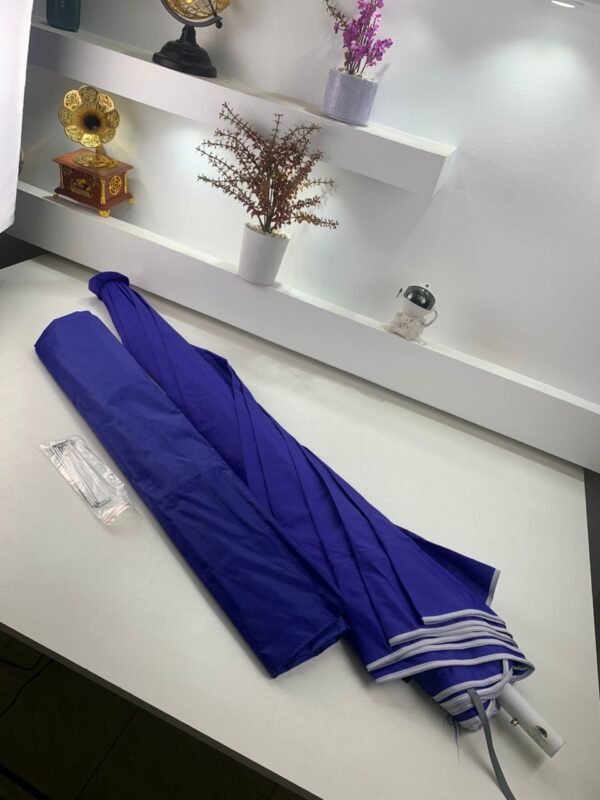 ⁦Parasol de Plage avec Paroi Latérale Amovible et Protection UV | مظلة شاطئية مع حاجب خلفي قابل للإزالة وحماية من الأشعة فوق البنفسجية⁩ - الصورة ⁦5⁩