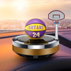 Purificateur d’Air Solaire Rotatif pour Voiture – Design Basketball