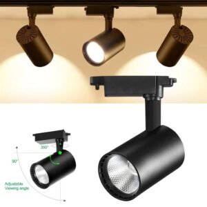 Spot LED Rail COB 40W – Éclairage Directionnel Haute Performance
