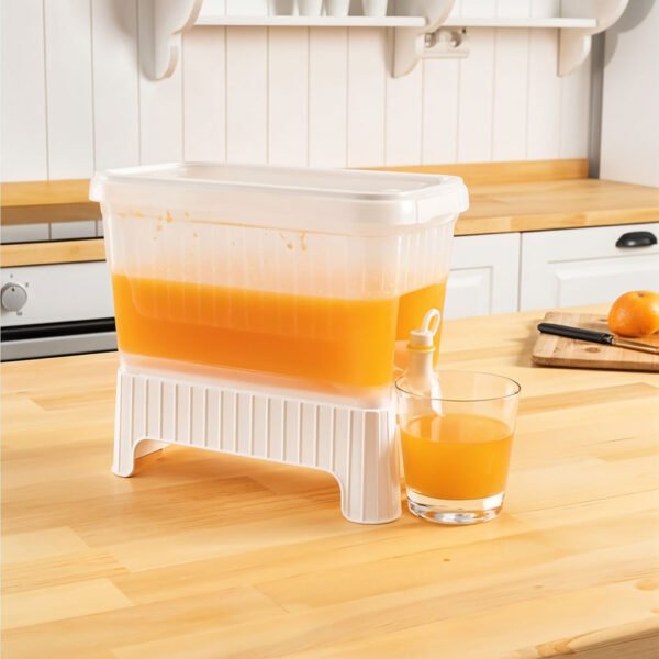 ⁦Distributeur de Boissons 4L avec Robinet – Design Compact et Élégant⁩ - الصورة ⁦2⁩