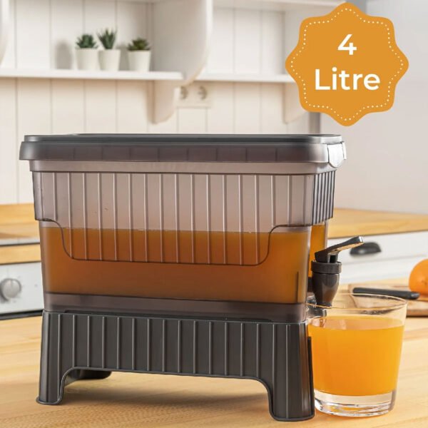 ⁦Distributeur de Boissons 4L avec Robinet – Design Compact et Élégant⁩ - الصورة ⁦7⁩