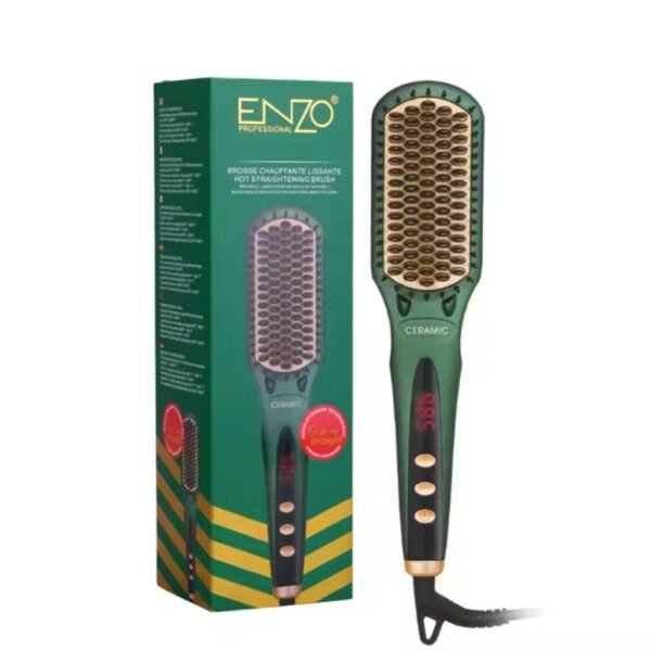 ⁦Brosse Lissante ENZO EN-4105 – Lissage Rapide et Brillant⁩ - الصورة ⁦7⁩
