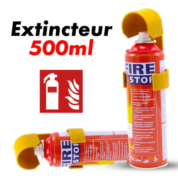 Extincteur à Azote 500 ml – Haute Pression et Résistance Corrosive
