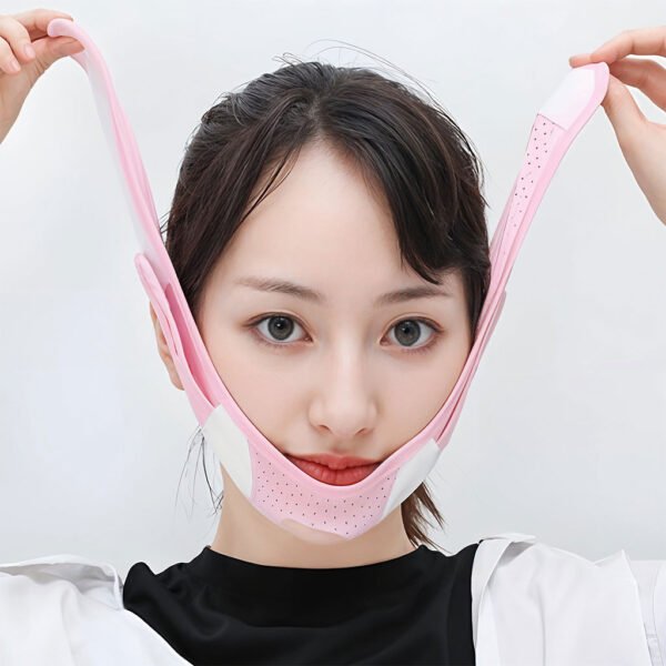 ⁦Ceinture Lifting Visage et Menton Réutilisable – حزام شد الذقن والوجه⁩ - الصورة ⁦5⁩