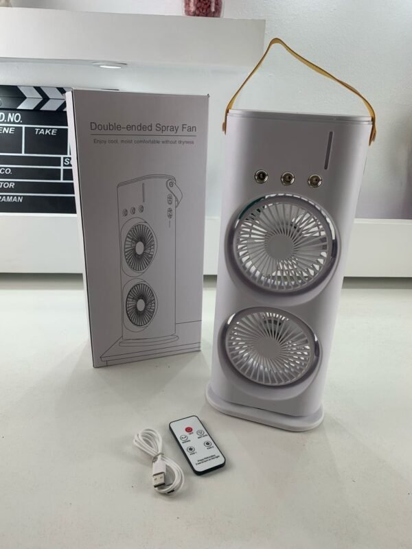 ⁦Ventilateur Refroidisseur Silencieux à Eau et Glace – Portable et Économique⁩ - الصورة ⁦5⁩