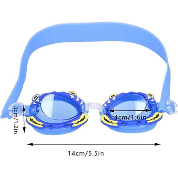 ⁦Lunettes de Natation pour Enfants en Forme de Crabe – نظارات سباحة للأطفال بشكل سلطعون⁩ - الصورة ⁦6⁩
