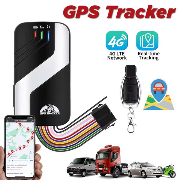 Traceur GPS 4G LTE avec Positionnement GPS/LBS – Compatible Monde Entier