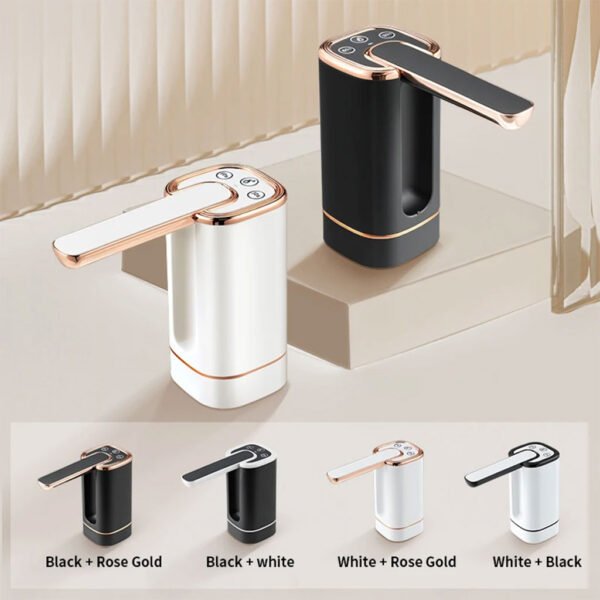 Pompe à Eau Automatique USB – Rechargeable 1200mAh, Multifonction