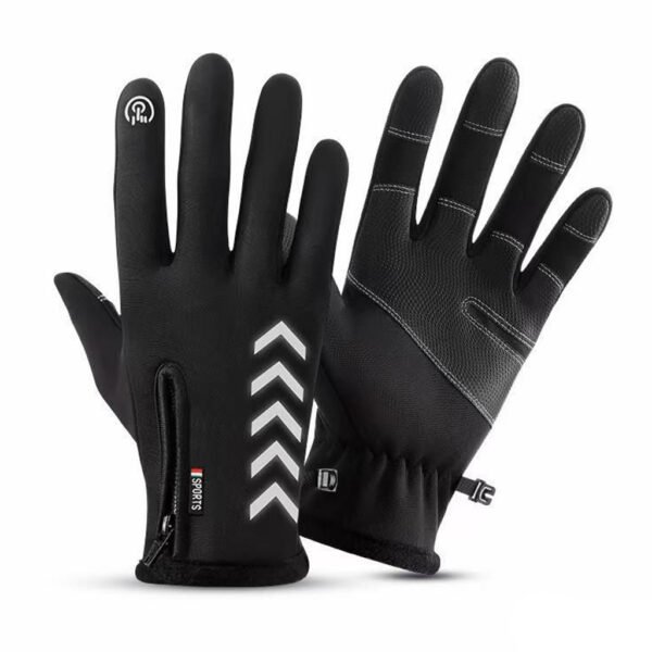 ⁦Gants Tactiles Hiver + Cagoule Thermique Unisexe – Coupe-Vent & Imperméable⁩ - الصورة ⁦6⁩