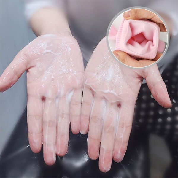 ⁦Gants Hydratants Coton avec Écran Tactile – Soin Nuit Mains Sèches⁩ - الصورة ⁦5⁩