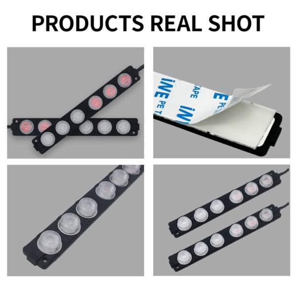 ⁦Barre Lumineuse LED Bicolore pour Véhicule – Signalisation Puissante et Efficace⁩ - الصورة ⁦3⁩