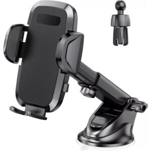 Support Smartphone Universel avec Ventouse – Rotation 360° et Fixation Facile