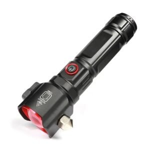 Lampe torche LED rechargeable avec Power Bank مصباح يدوي قابل للشحن مع باور بانك