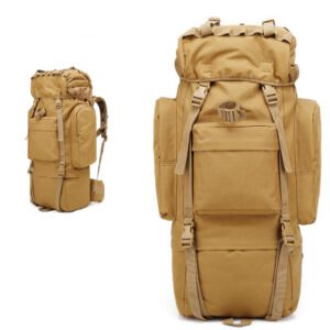 Sac à Dos Randonnée 90L Étanche Renforcé – Nylon 800D avec Support Aluminium