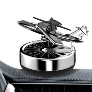Diffuseur Voiture Solaire Rotatif – Design UFO, Silencieux et Élégant