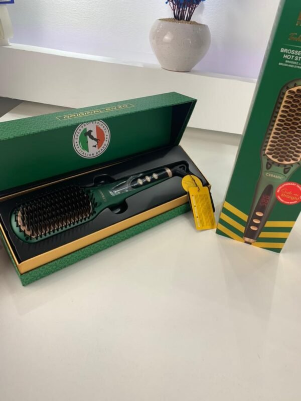 ⁦Brosse Lissante ENZO EN-4105 – Lissage Rapide et Brillant⁩ - الصورة ⁦2⁩